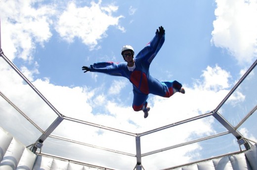 Bodyflying in Hückelhoven – 6 Flüge