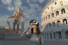 Ancient Rome augmented-reality tour by night in Ancient Forum