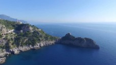 Volo parallelo per tre persone in zipline in Costiera Amalfitana