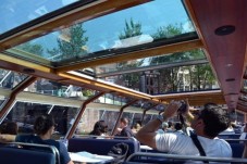 Van Gogh Museum entrance and Amsterdam canal cruise